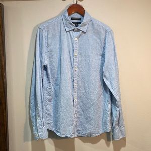 Banana Republic Linen Cotton button down
